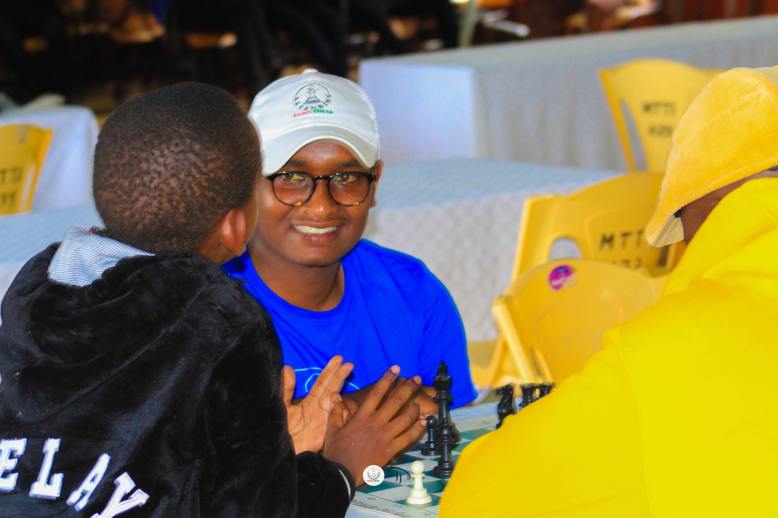 Chess Tournament Scene